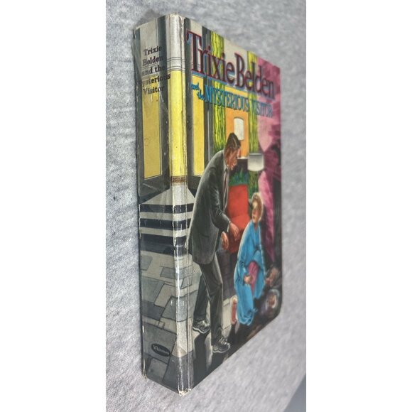 Trixie Belden Mysterious Visitor Book by Julie Campbell Hardcover 1954 - Picture 6 of 8